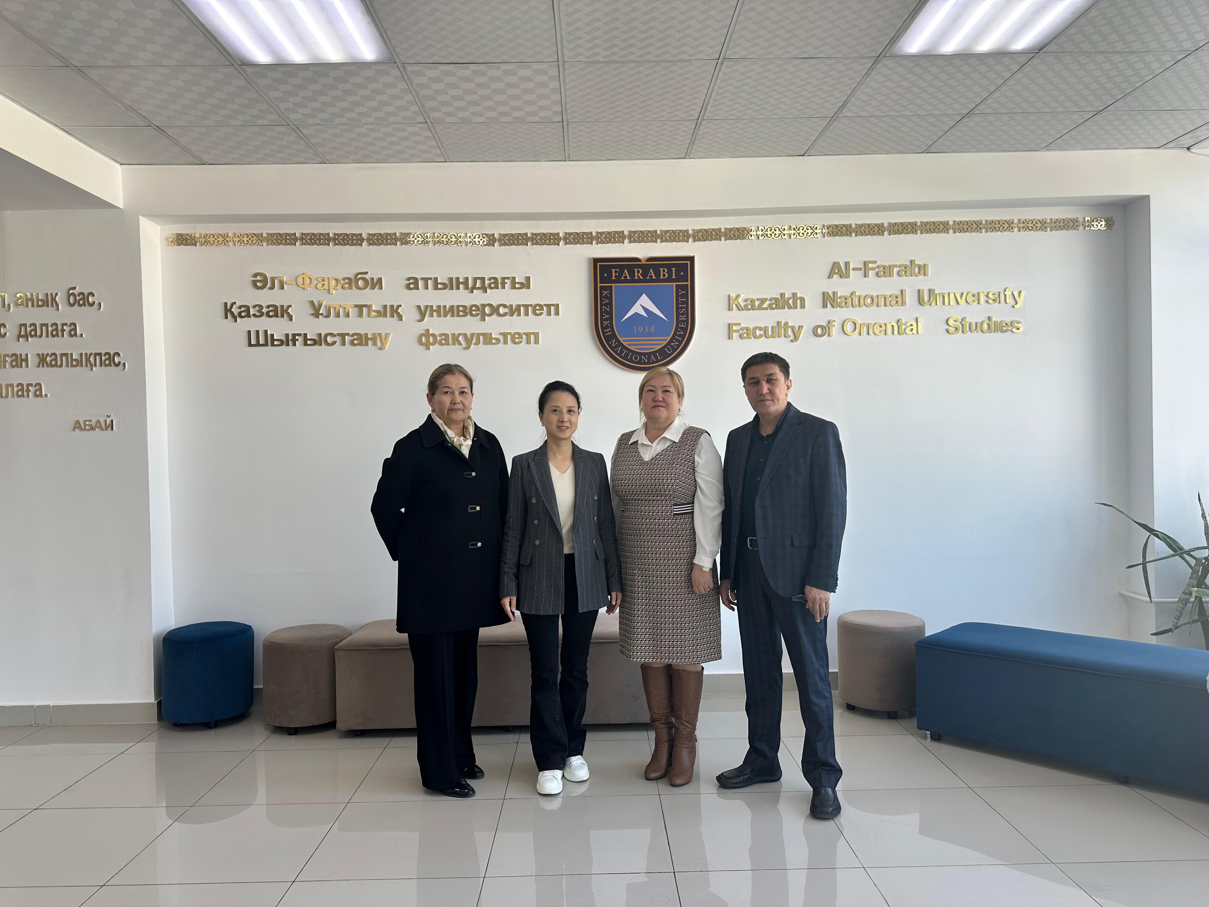 Қытайтану кафедрасы мен Қытайдың Fu Jian Hai Na Education Technology Group компаниясы ынтымақтастық орнатты
